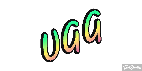 UGG Tekst effect