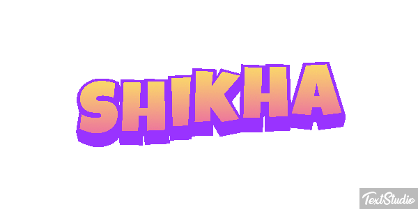 Shikha Text effect