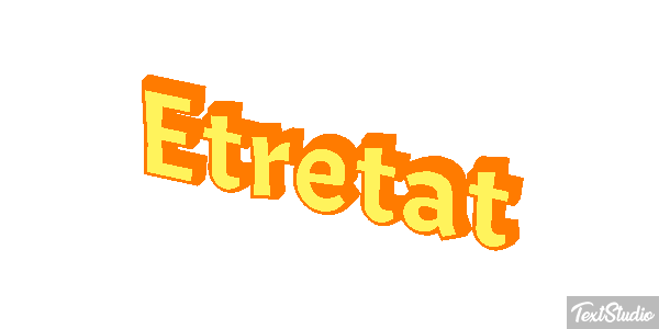 Étretat Effetto testo