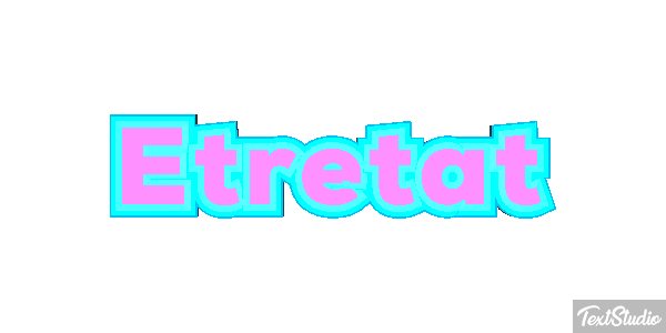 Étretat Effetto testo