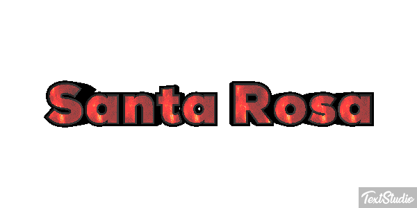 Santa Rosa Effetto testo