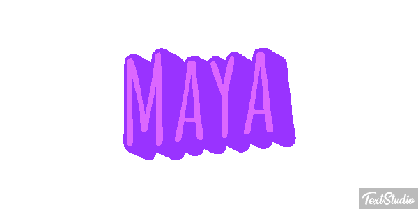 Maya Effetto testo