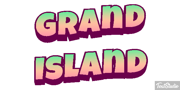 Grand Island Effetto testo