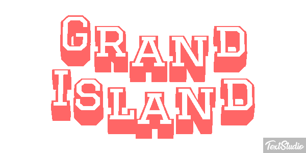 Grand Island Effetto testo