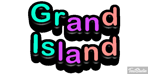 Grand Island Effetto testo