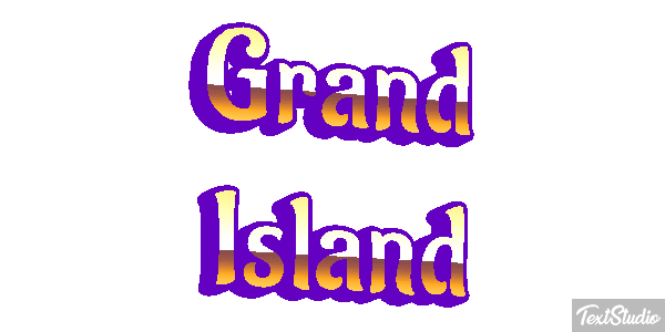 Grand Island Effetto testo