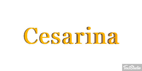 Cesarina Effetto testo
