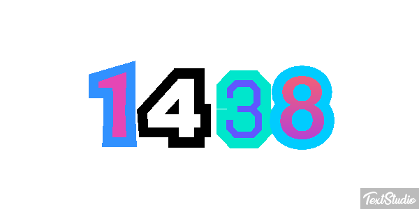 1438 テキスト効果