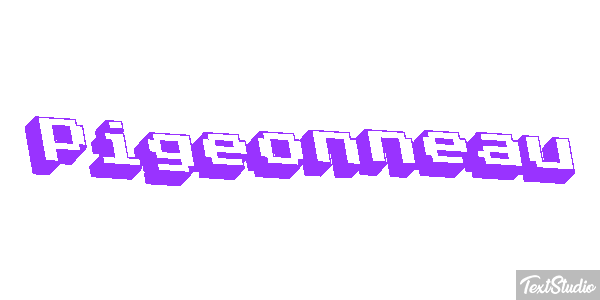 Pigeonneau Effet de texte