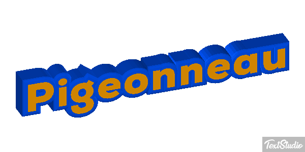 Pigeonneau Effet de texte