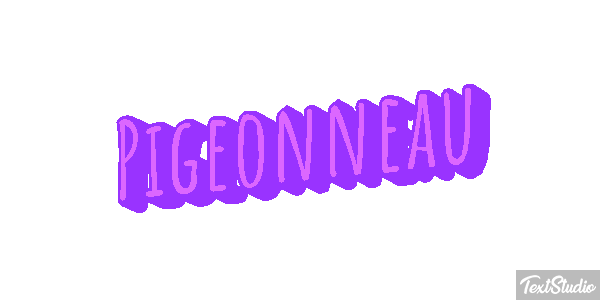 Pigeonneau Effet de texte