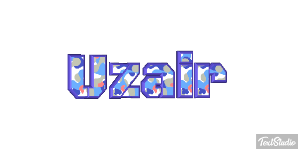 Uzair Text effect