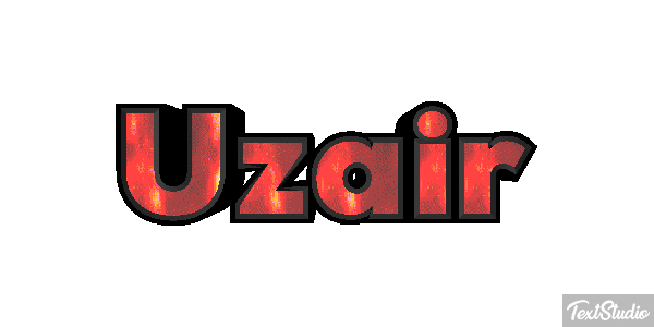 Uzair Text effect