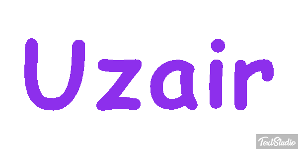 Uzair Text effect