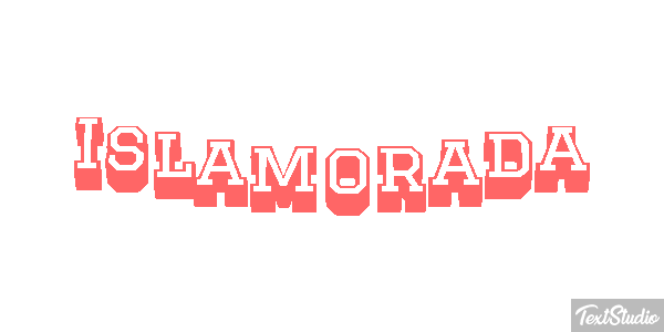Islamorada Effetto testo