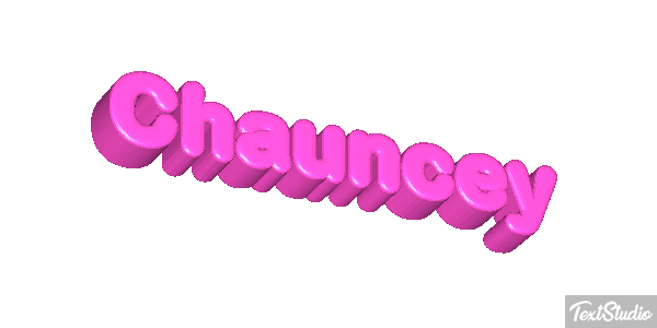 Chauncey Text effect