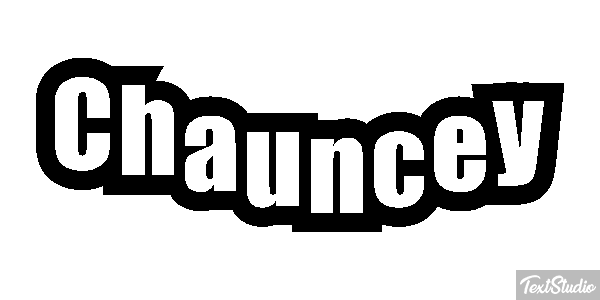 Chauncey Text effect