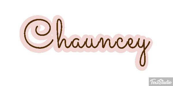 Chauncey Text effect