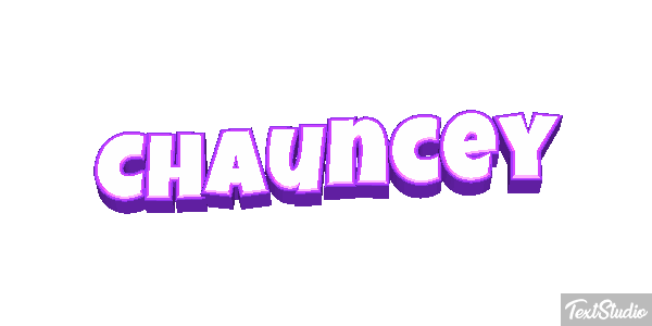 Chauncey Text effect