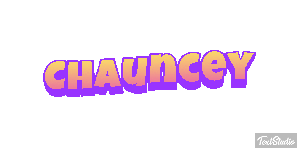 Chauncey Text effect