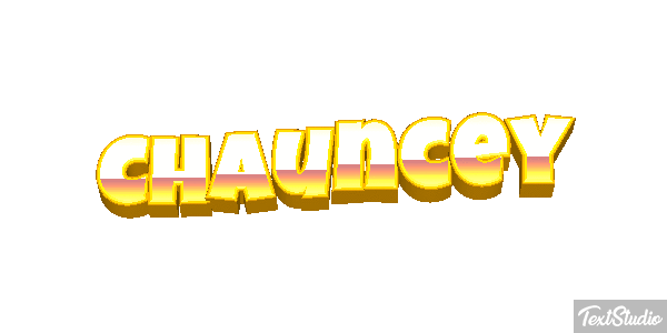 Chauncey Text effect