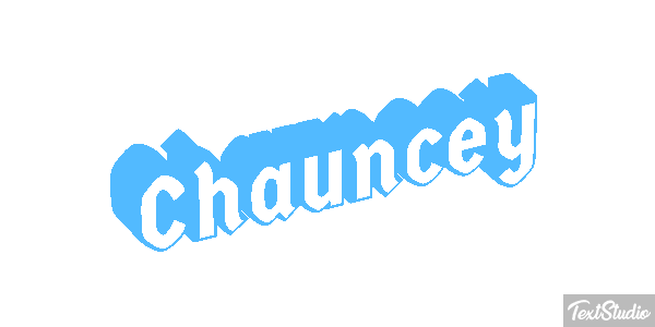 Chauncey Text effect
