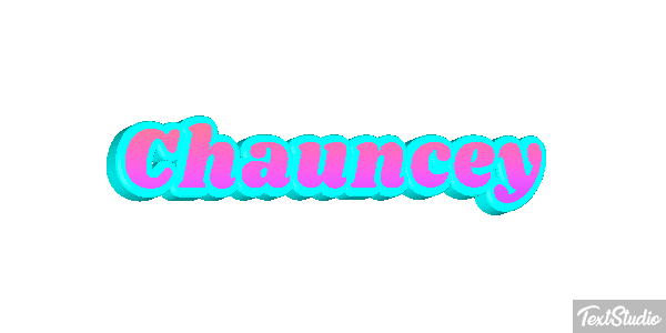Chauncey Text effect