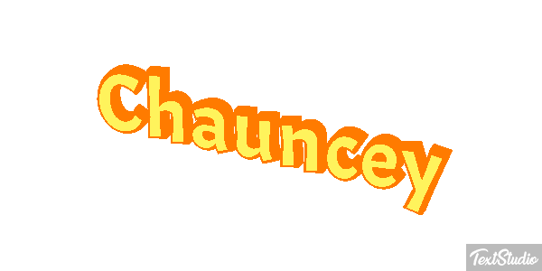 Chauncey Text effect