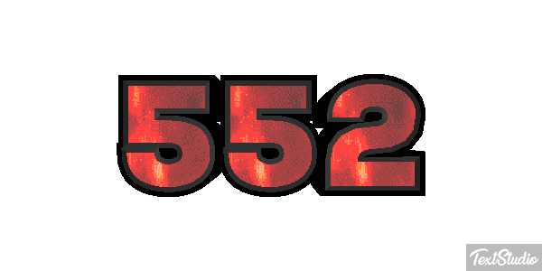 552 Effet de texte