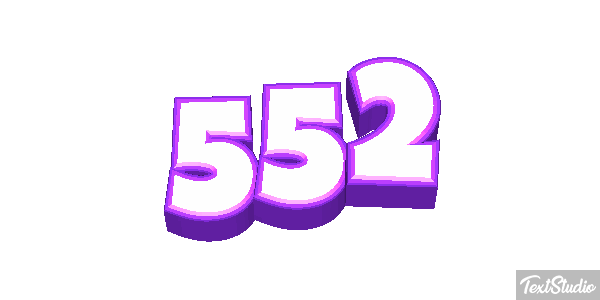 552 Effet de texte