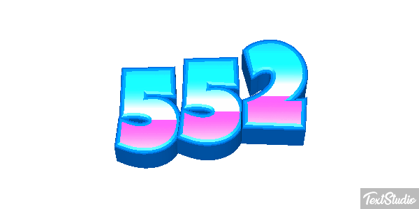 552 Effet de texte