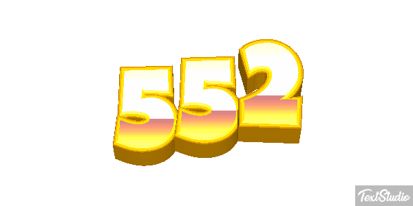 552 Effet de texte