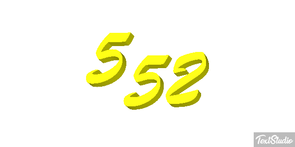 552 Effet de texte