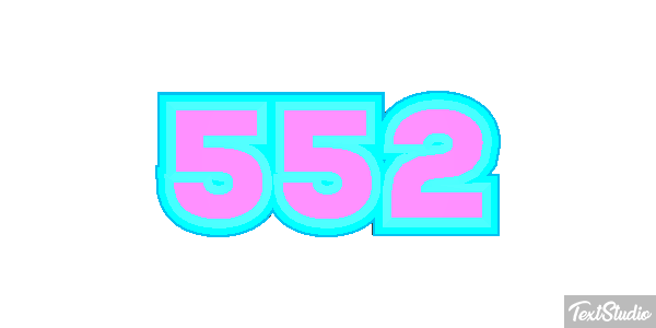 552 Effet de texte