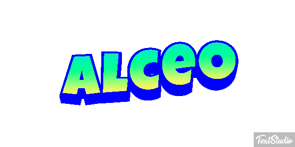 Alceo Effetto testo