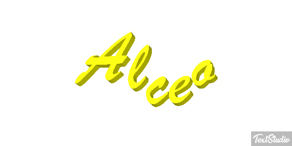 Alceo Effetto testo