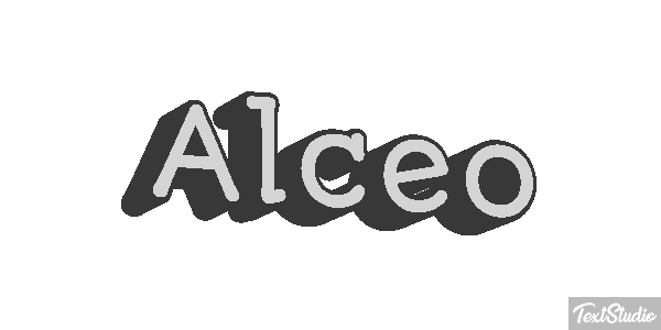 Alceo Effetto testo
