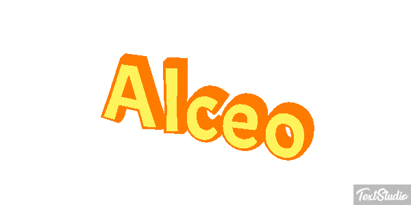 Alceo Effetto testo