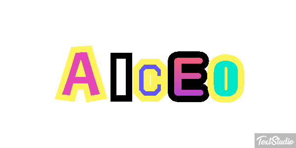 Alceo Effetto testo