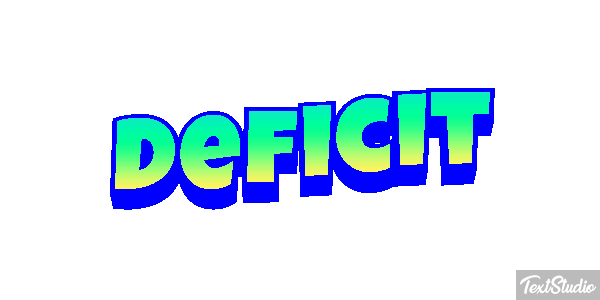 Deficit Efecto de texto