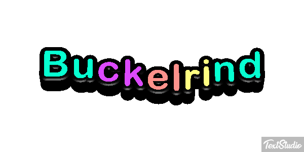 Buckelrind Metin efekti