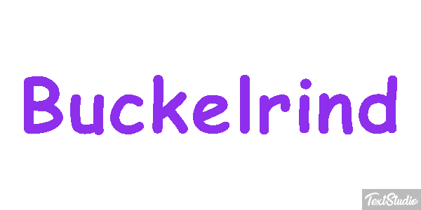 Buckelrind Metin efekti