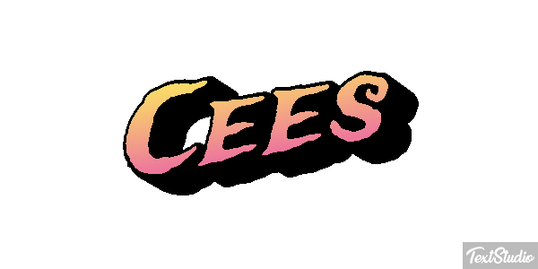 Cees Text effect