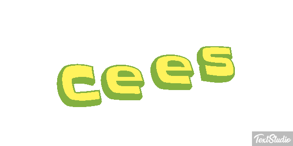 Cees Text effect