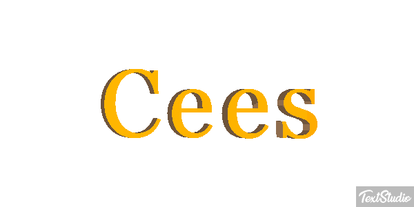 Cees Text effect