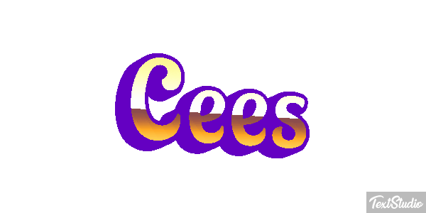 Cees Text effect