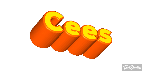Cees Text effect
