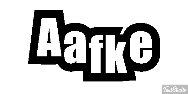 Aafke Effet de texte
