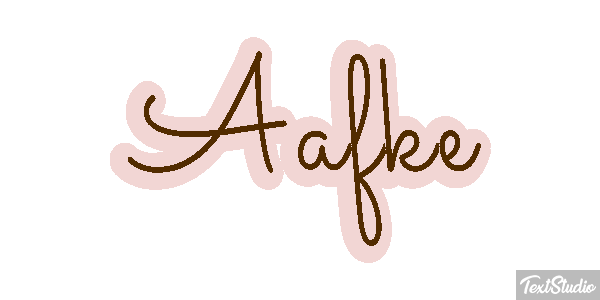 Aafke Effet de texte