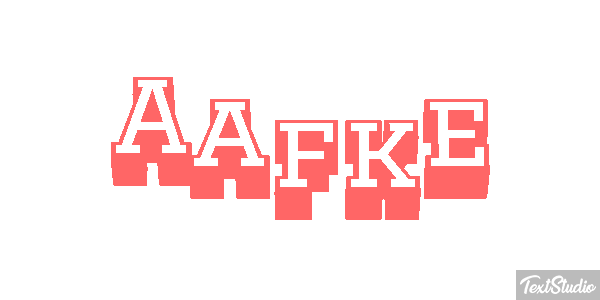 Aafke Effet de texte